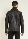 Baldwin Men's Casual Fall Leather Jacket